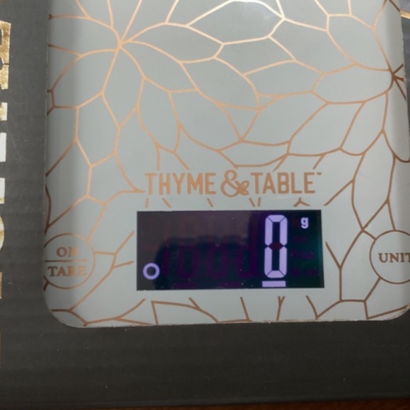 Thyme & Table Luxe Collection Digital Scale New in Box - Picture 3 of 8
